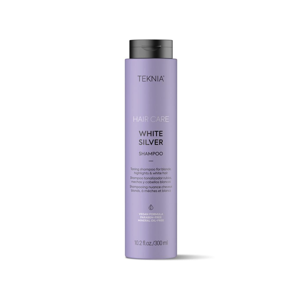 teknia white silver shampoo (300ml)