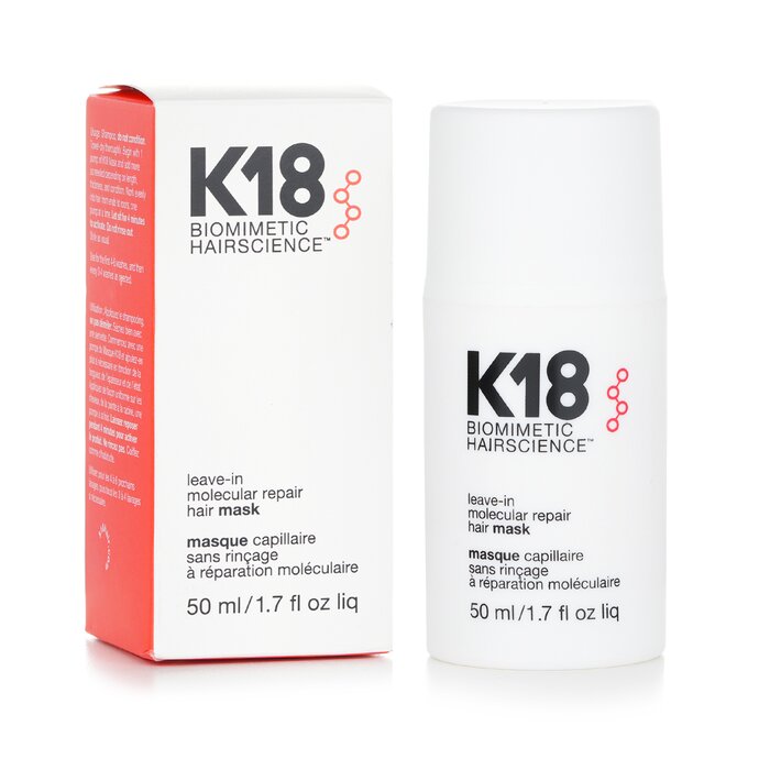 k18 leave-in molecular repair hair mask (50ml)