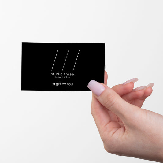 studio three gift card