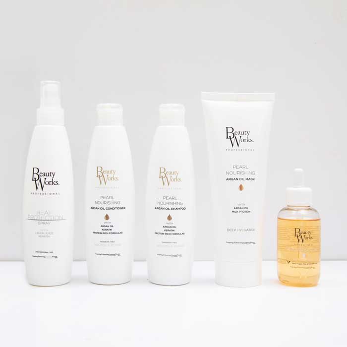 beauty works® argan moisture repair gift set